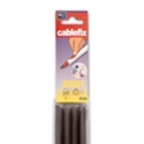 cablefix 2201-BN Kabelkanal (L x B x H) 1000 x 8 x 7 mm 4 St. Braun