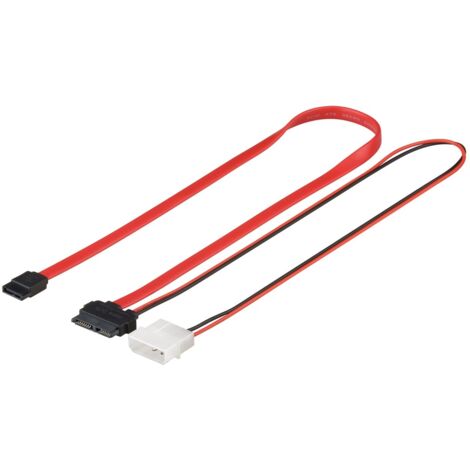 GOOBAY SATA Slimline Adapterkabel, 300 mm
