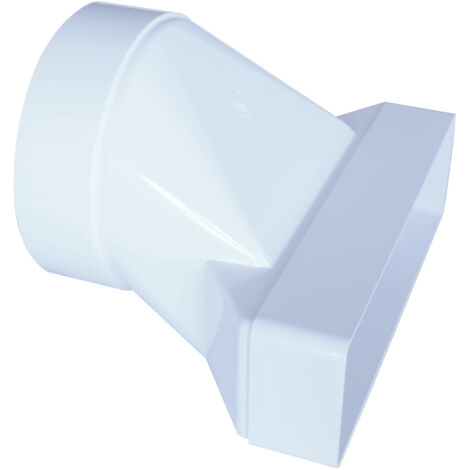 Rohradapter Flach - Rund Luftkanal Flat PVC 60-204 (1/2)