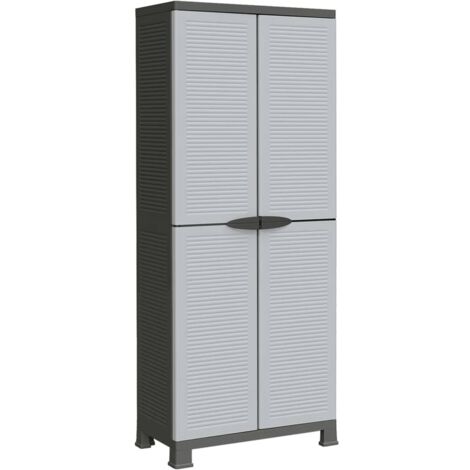 Kunststoffschrank 68x39x171,5 cm vidaXL