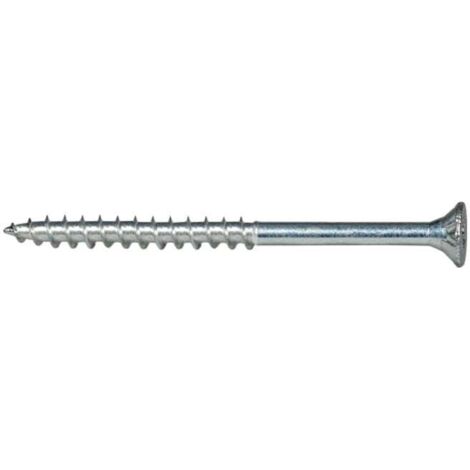 Schachtel 50 St. Holzschrauben avell. pz r/parc din/ref vloxp 5x100 Zink. + lubr. cello