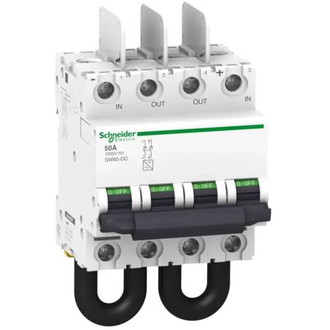Lasttrennschalter      50 A  1000 V  Schneider Electric A9N61699 (1/2)