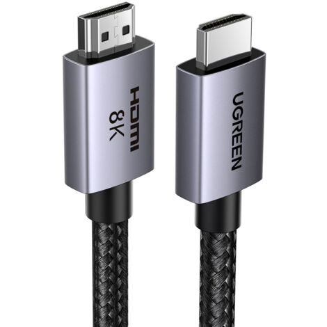 HDMI 2.1 8K-Kabel zertifiziertes Ultra High Speed ​​​​1 m grau
