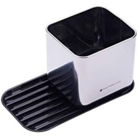 Kitchen Craft Organizer de kitchen sink de mit Schwammhalter de und Bürstenhalter, Silber/Schwarz, 20 x 11 x 11 cm (1/5)