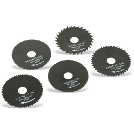 DAYTOOLS Mini-Sägeblätter SB-50.8-5, 50,8 mm, 5-teilig