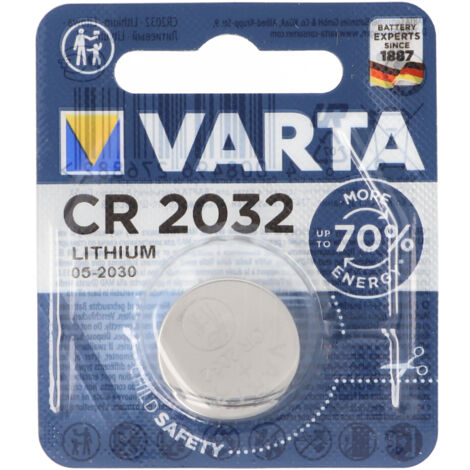 Varta - Lithiumbatterie - CR2032 3V -Taste - nicht angemessen - für hohe Tech -Geräte