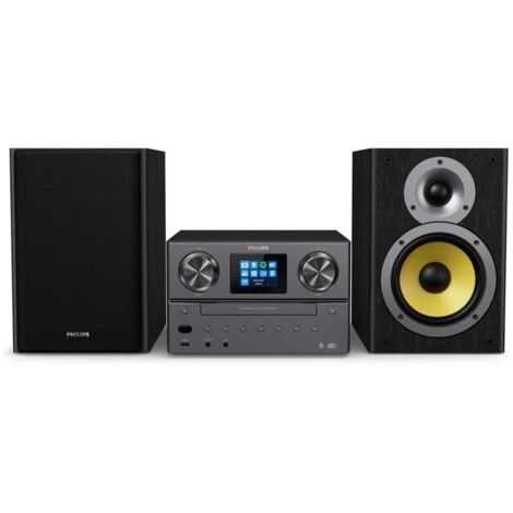 Micro-HiFi-Anlage PHILIPS TAM8905 - DAB+ Bluetooth Spotify Connect CD MP3 100W RMS