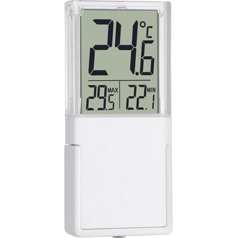 TFA Dostmann Vista Fenster-Thermometer Weiß 30.1030 (1/5)