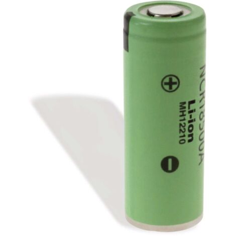 PANASONIC LiIon-Akku NCR18500A, 3,6 V-, 2040 mAh