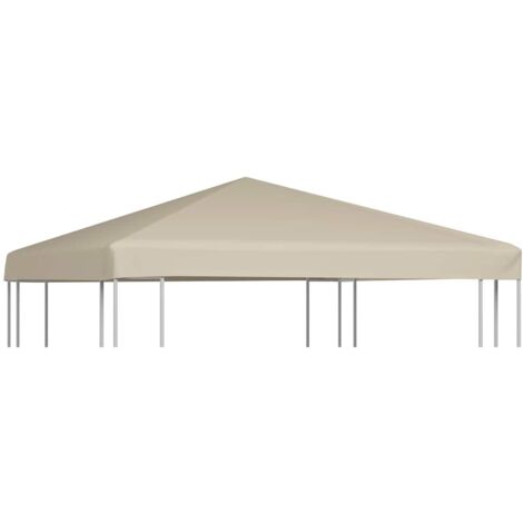 vidaXL Pavillondach 310 g/m² 3×3 m Beige