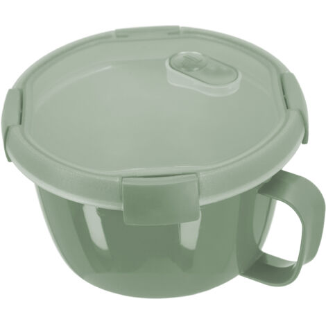 Curver Smart To Go Eco Line Frühstücksbehälter, 0.9L, Grün, rund