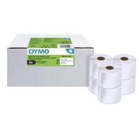 Vielzwecketikett ® LabelWriterT 54 x 101 mm (B x H) weiß 220 Etik./Rl. 1.320 Etik./Pack. (1/4)