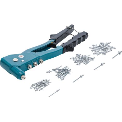 BGS Do it yourself Nietzangen-Set 2,4 / 3,2 / 4,0 / 4,8 mm 250 mm