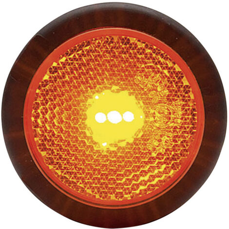 WAS Umriss-Markierungsleuchte  Markierungsleuchte, Reflektor, Rückleuchte hinten 12 V, 24 V Orange (1/5)