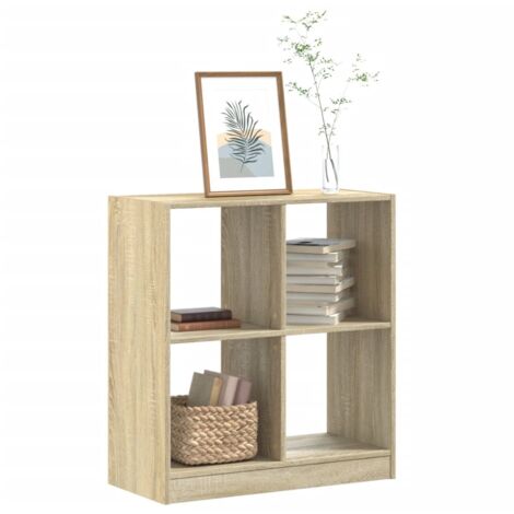 Bücherregal Sonoma-Eiche 68,5x32x75 cm Holzwerkstoff vidaXL