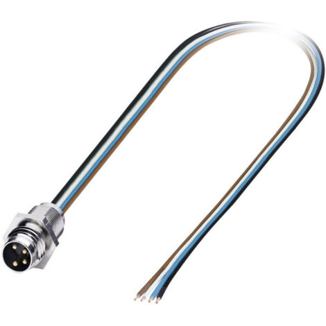 Phoenix Contact 1693762 Sensor-/Aktor-Einbausteckverbinder M12 Stecker, Einbau 0.50 m Polzahl Sensor (1/2)