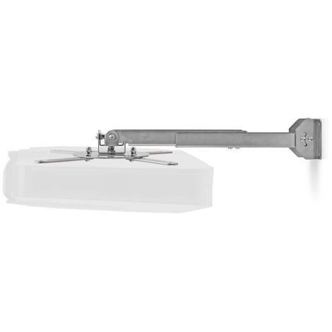 Projektorhalterung vollstandig einstellbar 10kg drehbar neigbar stahl silber (1/5)