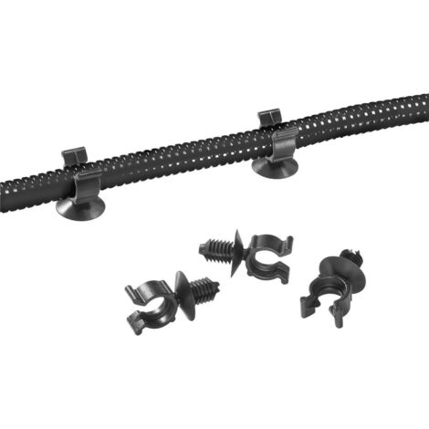 HellermannTyton 151-14311 CTC10FT6-HIRHS-BK-D1 Halter für Schutzschlauch Schwarz 1 St. (1/2)