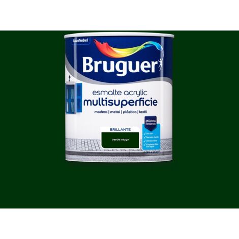 Heller Mehrflächen-Acryllack Maigrün 0,750 l 5057557 BRUGUER