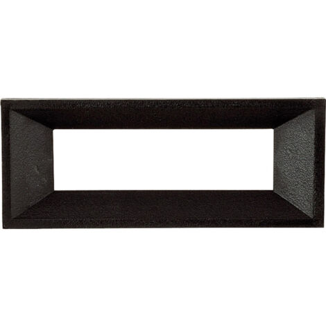 Strapubox AR 3,5 A Frontrahmen   Schwarz Passend für (Display): LC-Display 3.5-stellig  Kunststoff (1/2)