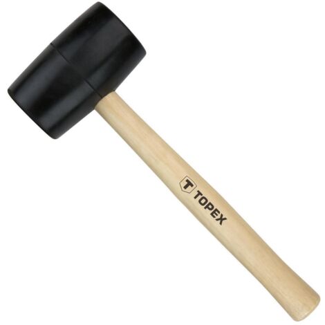 Gummihammer Topex 02a343 340g Holzgriff