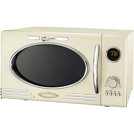 MELISSA Mikrowelle 16330128, 800 W, 23 L, mit Grill-Funktion, creme