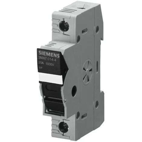 Zylindrischer sicherungshalter 10x38 1000v 25a 1 pol 3nw70134