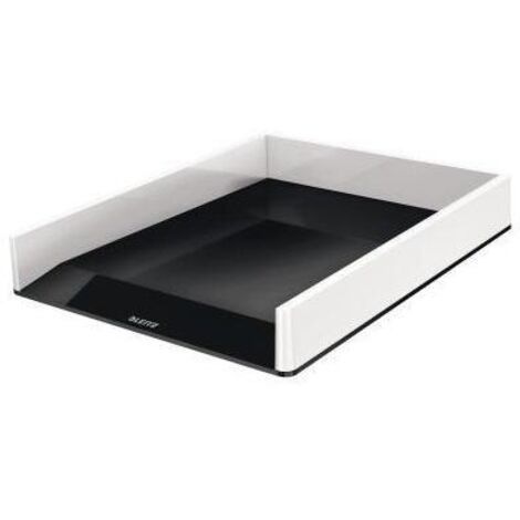 Briefablage WOW Duo Colour DIN A4 DIN C4 Folio Letter Polystyrol Farbe: schwarz/weiß (1/2)