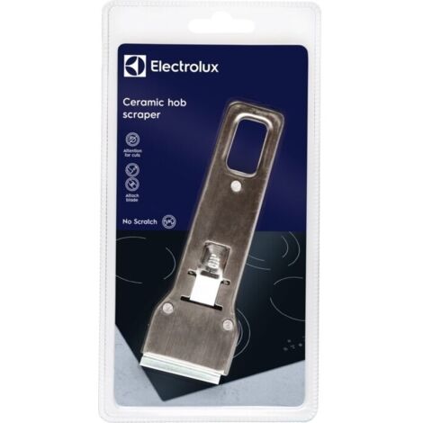 Electrolux - Schaber für Glaskeramik-, Induktions- oder Halogenkochfelder mit auswechselbaren Klingen E6HUE103 (1/2)