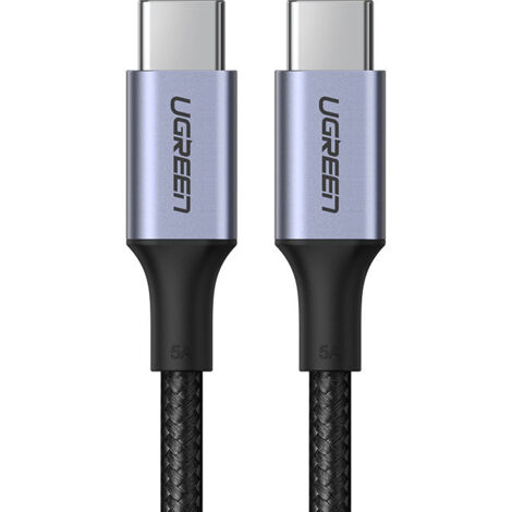 USB-C Power Delivery 100W Quick Charge FCP 5A Kabel 3m Grau (1/5)