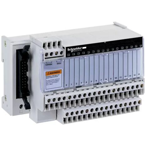 Schneider ABE7H16R21 Anschlusssockel 16 Ein-/Ausgänge (1/2)
