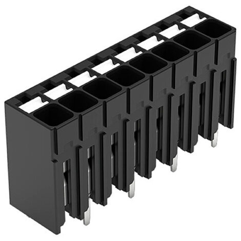 WAGO 2086-1128 Printklemme 1.50 mm² Polzahl 8 Schwarz 1 St. (1/4)