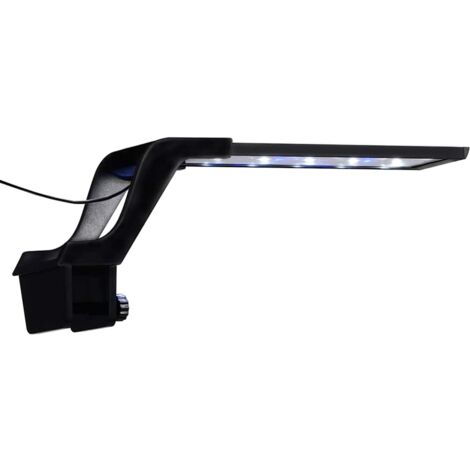 vidaXL Aquarium LED Light with Clamp 25-45 cm Blue and White