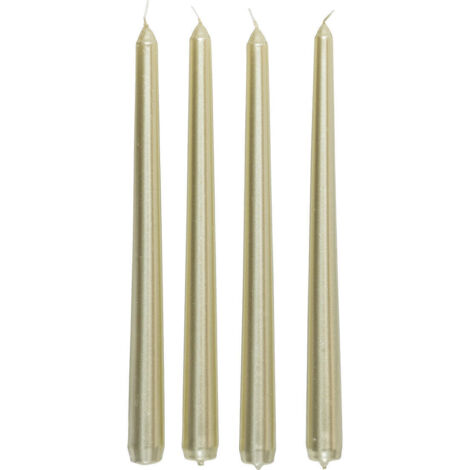 Kerzen Satin, 25 cm, 4er-Set (1/3)