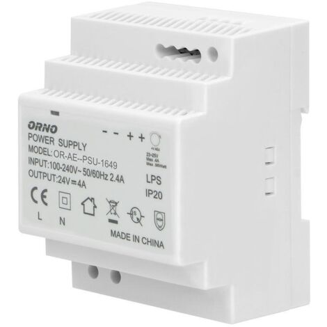 Hutschienen-Netzteil 24VDC 4A 100W OR-PSU-1649