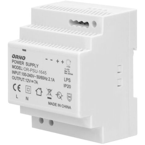 Hutschienen-Netzteil 12VDC 7A 84W OR-PSU-1645