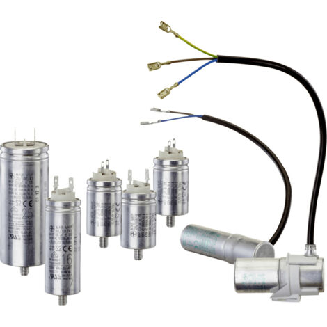 Hydra MKP500MKB 6uF 30x85+x 1 St. MKP-Motorkondensator radial bedrahtet 6 µF 500 V/AC 5 % (Ø x L