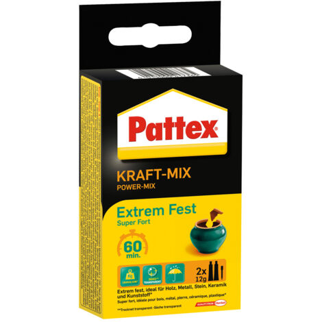 Pattex 2K Epoxy Kraft Mix Fest Tube 11ml PK6FT