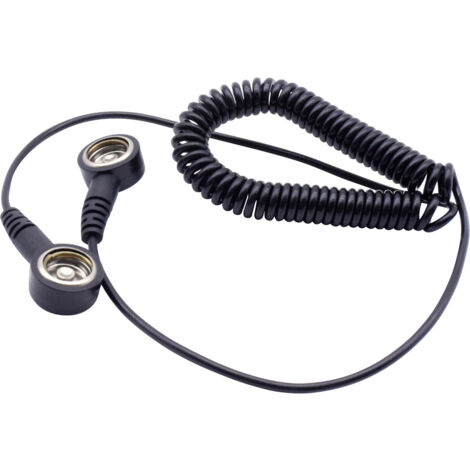 Quadrios  ESD-Erdungskabel   1.80 m Druckknopf 10 mm (1/5)