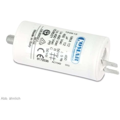 COMAR Motorkondensator FS (Flachstecker), 2,5µF, 450V, 6,3mm (1/2)
