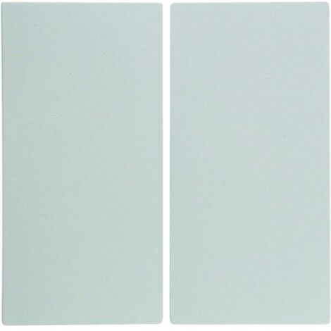 Tasten für 2-Tasten-Schalter, weiß, glänzend, B.Square (1/4)