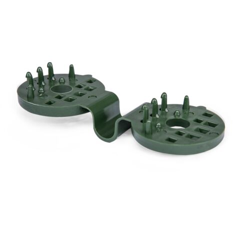 Schattierungsnetz-Clips, Bungee Cord Clips, grünes Modell, Packung of 10 Stück, ideal für die Befestigung von Netzen im Garten, hohe Qualität und widerstandsfähig. (1/4)