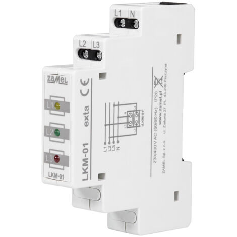 Betriebsanzeige 230V/400V LED rot/grün/gelb TN Typ: LKM-01-40