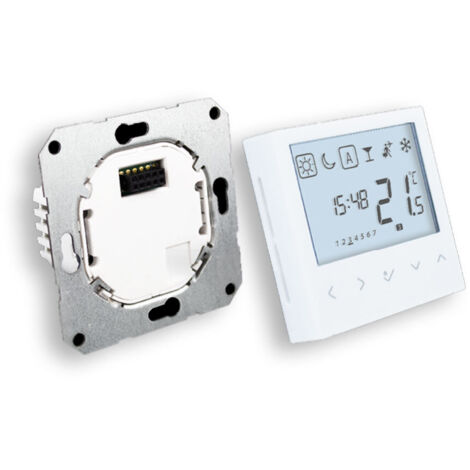 Salus HTRP230 elektronischer Raumthermostat 230 Volt Aufputz programmierbar 117500 (1/2)