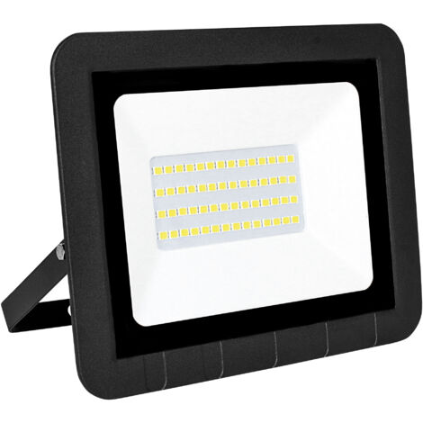 Mattel schwarzer flacher LED-Projektor IP65 30W kalt