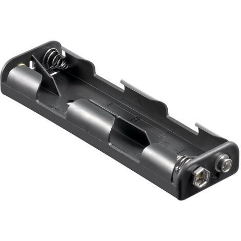 Goobay 11985 Batteriehalter 4x Mignon (AA) Druckknopfanschluss (L x B x H) 109 x 32 x 16.2 mm (1/2)