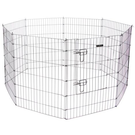 Kerbl Kleintiergehege ø 143 cm, 8 Zaunelemente je 57 x 78 cm,pulverbeschichtet (1/5)