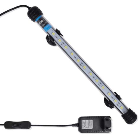 LED Aquarium-Lampe 28 cm Weiß vidaXL