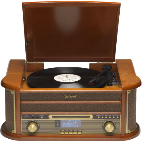 DENVER Retro Music Center MRD-51, Holz
