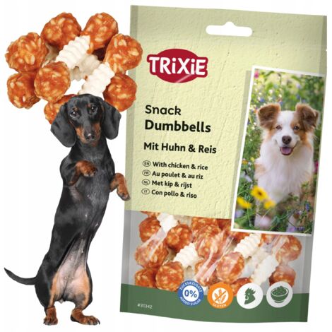 DENTAL BONES für Hunde mit Huhn DENTA FUN Kauhanteln 6 Stück